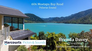 606 Moetapu Bay Road  Pelorus Sound [upl. by Yllime]