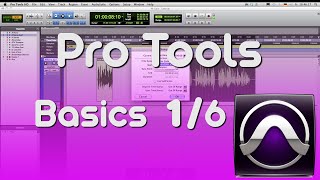 Pro Tools Tutorial 01  Erste Schritte [upl. by Mariejeanne]