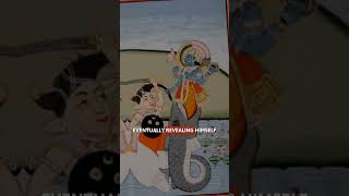 Hindu flood story religion hindu hinduism vishnu facts mythology story [upl. by Harrell428]