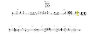 Final 12 bars of George Bensons Chord Solo on Billies bounce [upl. by Vale147]