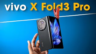 vivo X Fold 3 Pro First Impressions [upl. by Yetta576]