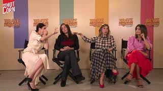 BRAVE RAGAZZE  Intervista ad Ambra Angiolini Ilenia Pastorelli Serena Rossi e Michela Andreozzi [upl. by Allys]