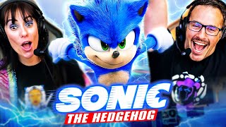 SONIC THE HEDGEHOG 2020 MOVIE REACTION FIRST TIME WATCHING Jim Carrey  Full Movie Review [upl. by Haem]