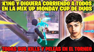 K1NG Y DIGUERA SE PONEN A PUSHEAR A TODOS EN LA MIX UP MONDAY CUP DE DUOS [upl. by Syverson]