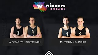 Winners Beach Volleyball Men A Fudar  V Maksymovych  M Kyselov  O Sazhko 01122024 [upl. by Golden873]