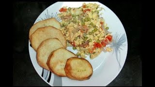 SIMPLE AND EASY WAY TO MAKE FRIED YAM AND EGG  NIGERIAN FRIED YAM amp EGG [upl. by Elbertina]