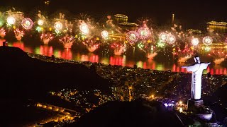 Rio New Year 2020 fireworks  Worlds Largest New Years Celebration HD [upl. by Bilek706]