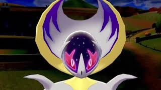 Lunala  Moongeist Beam in Pokemon Sword and Shield [upl. by Sinnal]