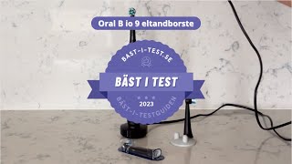 Oral B eltandborste  Bäst i test [upl. by Goddord]