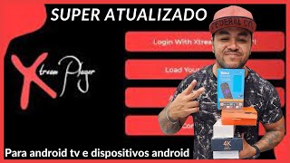 🔶️ Smart IPTV XTREAM PLAYER MELHOR e mais top aplicativo para tv com android tv [upl. by Amy]