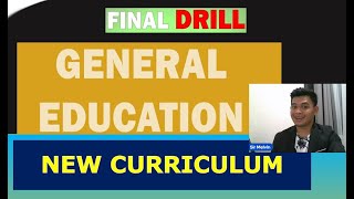 FINAL DRILLS GENERAL EDUCATION LET REVIEW 2023 NEW CURRICULUM PART II [upl. by Attenyw925]