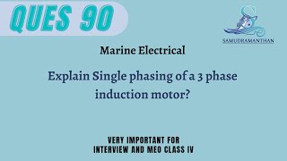 Single Phasing in a 3Phase Induction Motor Causes Effects and Solutions  samudramanthan [upl. by Enaywd]