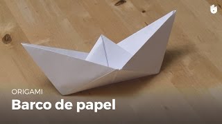 Como fazer Origami  Barco de papel [upl. by Aloke346]