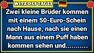 🤣 BESTER WITZ DES TAGES Zwei kleine Brüder kommen mit einem 50EuroSchein nach Hause [upl. by Marita374]