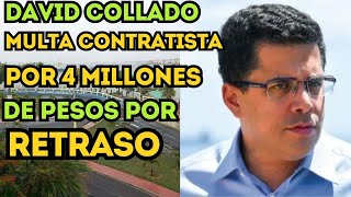 David Collado multa a constructora encargada de remozar el malecón de San Pedro de Macorís [upl. by Dasi]