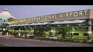 The Grantley Adams Intl Airport✈ In Barbados🇧🇧2 [upl. by Tollman]