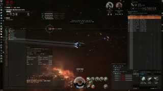 Eve Online Sentinel vs Hyena Coercer  4 friends  solo pvp is dead [upl. by Dualc]