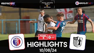 HIGHLIGHTS  Hinckley LRFC vs Corby Town  100824  2425 Season  NPL Midlands [upl. by Tuttle]