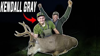 We take a subscriber hunting with Kendall Gray 3 bucks down [upl. by Nivac564]