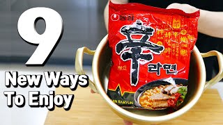 9 New Ways To Enjoy Korean Ramyun Ramen Recipes hack [upl. by Malanie]