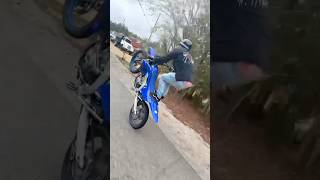 Practice makes perfect bikelife yzf450 wr450f crf250r wheelie [upl. by Anileva851]