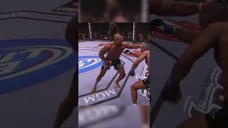 Rampage Jackson drops Rashad Evans late in Round 3 UFC214 [upl. by Sinnal]