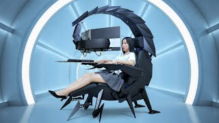 Ce fauteuil scorpion offre une expérience de bureau ultime [upl. by Atirabrab]