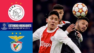 Ajax vs Benfica Extended Highlights  UCL Round of 16  Leg 2  CBS Sports Golazo [upl. by Fortier88]