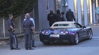 LOUDEST Corvette C5 EVER Gets PULLED OVER [upl. by Melamie]