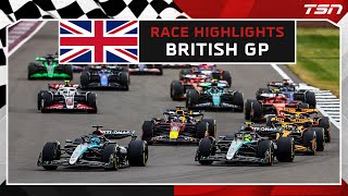 F1 RACE HIGHLIGHTS British Grand Prix [upl. by Oneal]