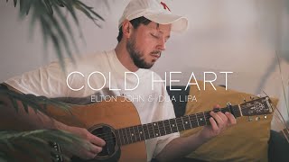 Elton John amp Dua Lipa PNAU remix  Cold Heart  Fingerstyle Guitar [upl. by Acir]