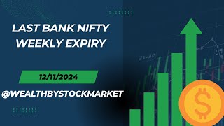 Bank Nifty Last Weekly Expiry [upl. by Noeled]