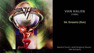 VAN HALEN  DREAMS  Backing Track with orginal vocals [upl. by Alpert]