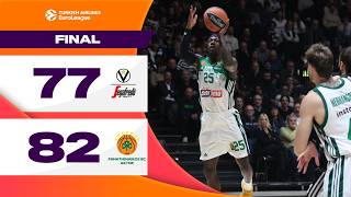 Clutch three SEALS VICTORY  Virtus  Panathinaikos  BASKETBALL HIGHLIGHTS R10 202425 [upl. by Yssej]