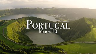 Los 10 Mejores Lugares Para Visitar en Portugal  Guia de Viaje en 4K [upl. by Berkley]