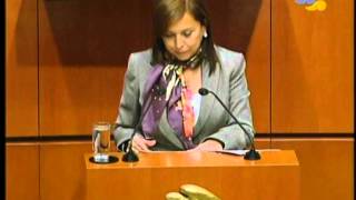 La esclerosis múltiple es una enfermedad progresiva Senadora Cristina Díaz [upl. by Joletta]