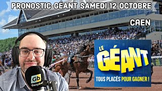 🔴🏇Pronostic Géant GenybetTurf Samedi 12 Octobre 2024 R1 CAEN🔴🏇 [upl. by Glynis543]