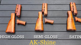 High gloss VS SemiGloss VS Satin finish options Ak47 [upl. by Shae]