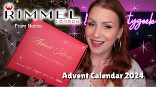 RIMMEL LONDON 2024 ADVENT CALENDAR UNBOXING  ALL FULL SIZES amp SHIPS INTERNATIONALLY [upl. by Irish356]