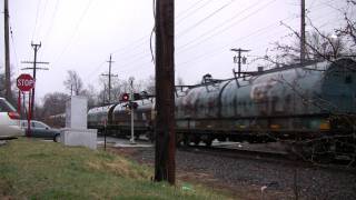 HD CSX Coil cars come out of Storage NS 6608 Leads [upl. by Riki]