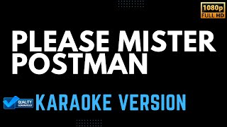 THE BEATLES  PLEASE MISTER POSTMAN Karaoke Version HD [upl. by Ahsrav367]