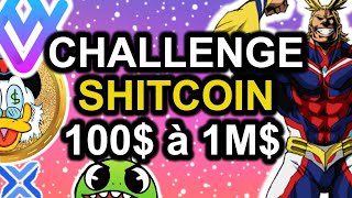 CHALLENGE SHITCOIN ROAD to 1000000 TOP 5 SHITCOINS a BUY 🛰 [upl. by Rosel893]