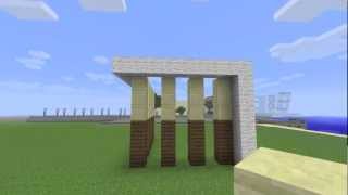 Minecraft Lets Build a Modern House Teil 1 German [upl. by Aiekat148]