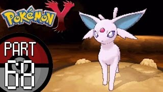 Pokemon X and Y  Part 68 Victory Road  Cave Exploration and Finding TM03 Psyshock [upl. by Francklyn]