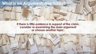 Argumentative Essay  Outline Form and Examples [upl. by Melquist]