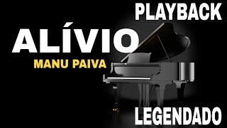 Playback  Alívio Versão Manú Paiva  Jessé Aguiar  Com Legenda [upl. by Aron]