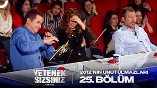 Yetenek Sizsiniz 2012 Unutulmaz Performanslar 25 Bölüm 1 FİNAL [upl. by Willow]