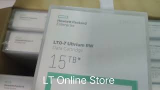 HP LTO 7 Tape Ultrium 15TB RW Data Cartridge hp lto data cartridge [upl. by Allerus]