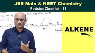 Hydrocarbons  Alkenes  Revision Checklist 11 for JEE amp NEET Chemistry [upl. by Manley]