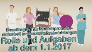 Beauftragter für Medizinproduktesicherheit in Gesundheitseinrichtungen  Medical Universe [upl. by Ayrolg646]